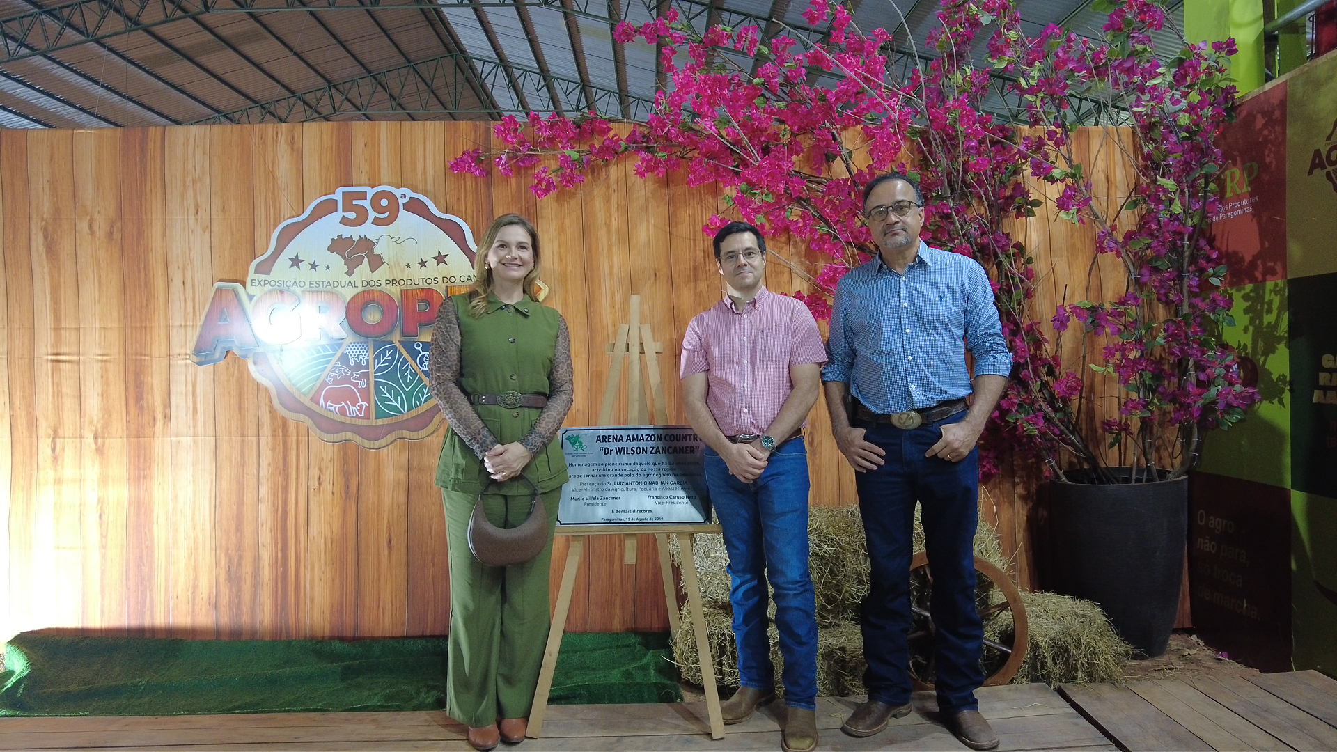 Fundador da Pagrisa, Dr. Wilson Zancaner é homenageado na abertura da 59ª Agropec